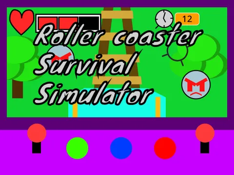 Roller Coaster Survival Simulator